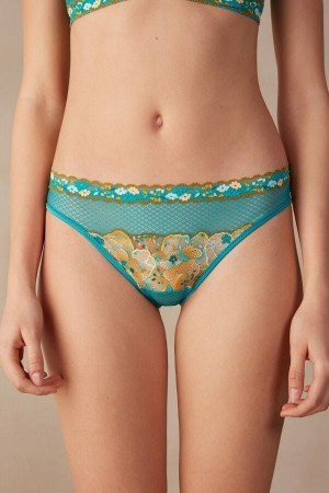 Blue Intimissimi Summer Vibes Panties | CADYB34050